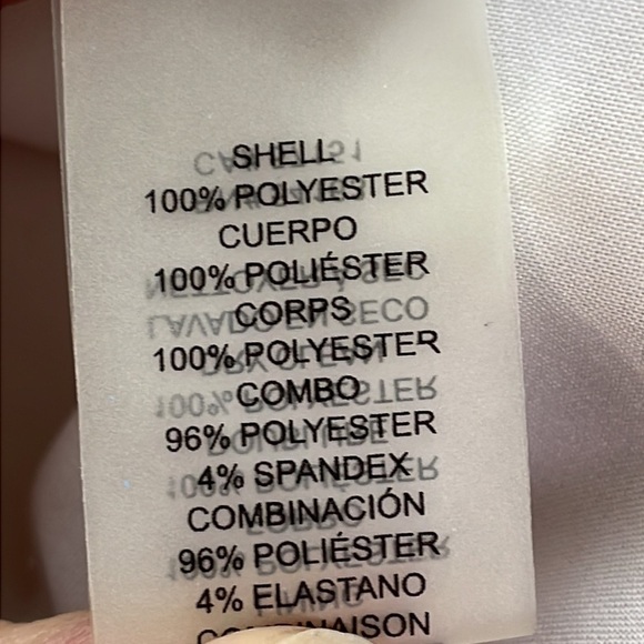 Vince Camuto Ivory Cream Lace Fringe Sheath Dress Sleeveless Career Sz 6 - Picture 11 of 14